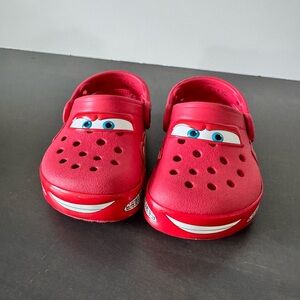Kid’s Crocs Disney Cars Lightning McQueen Shoes - little child 7